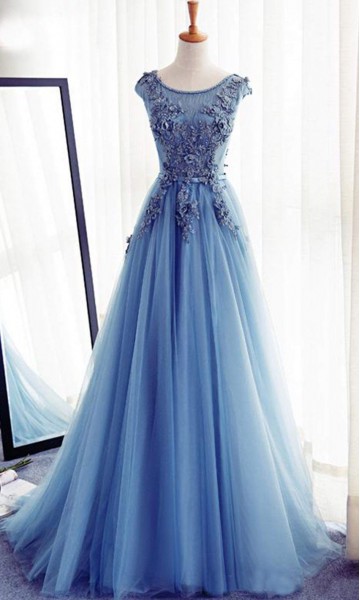 Long prom dress deals with lace up back